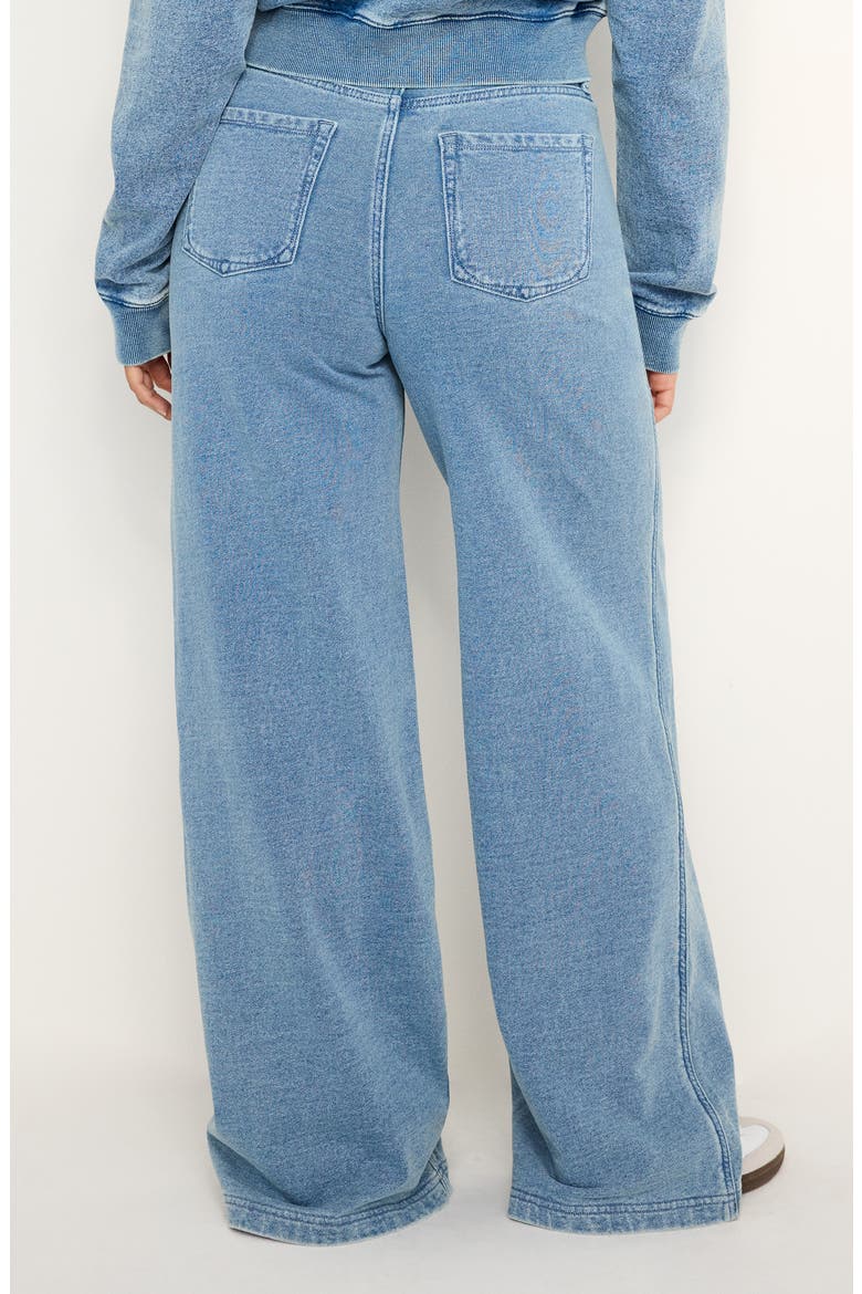 Jeanius Good Skate Cotton Pants, Alternate, color, INDIGO586