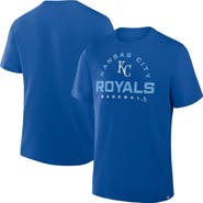 FANATICS Men's Fanatics Royal Kansas City Royals Clubhouse Legacy Primary Play T-Shirt