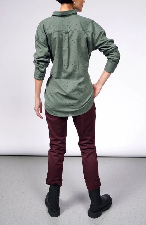 Wildfang The Essential Long Sleeve Oversized Wrap Button Up