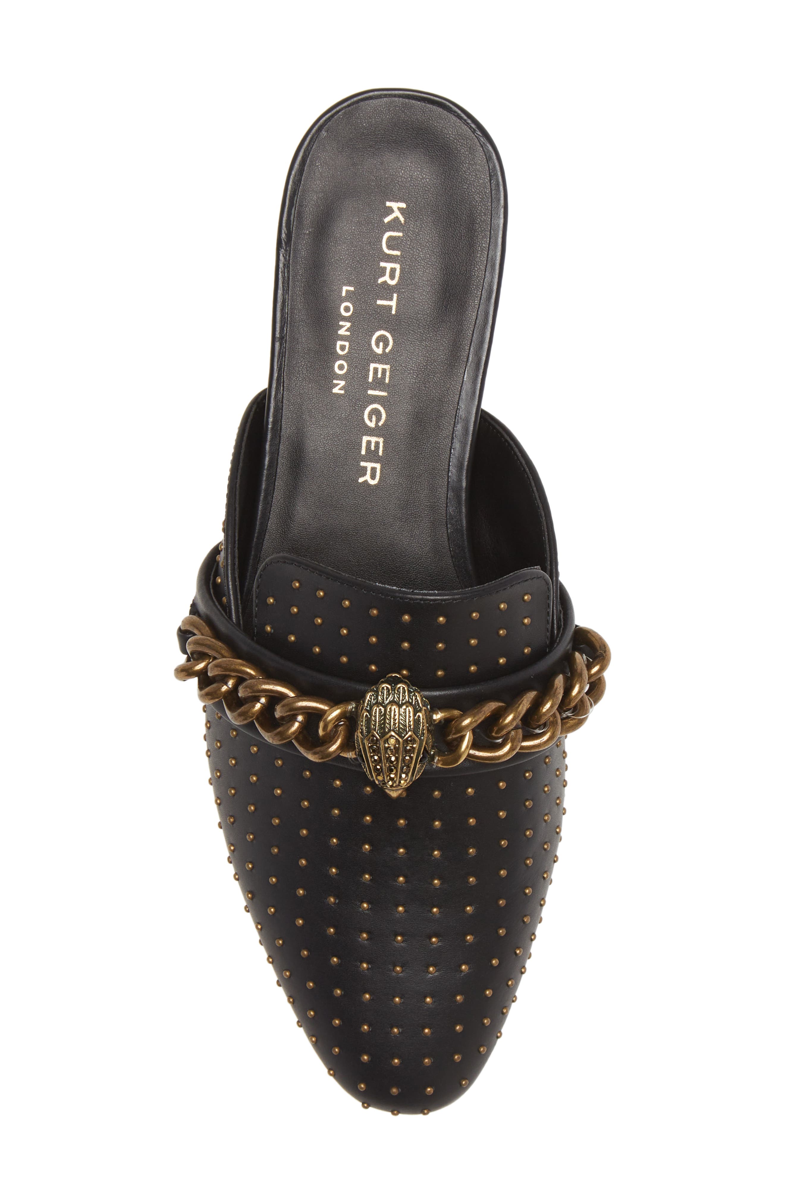 Kurt Geiger London Chelsea Loafer Mule, Alternate, color, Black
