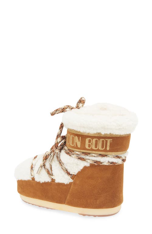 Moon Boot ® Icon Low Genuine Shearling Boot