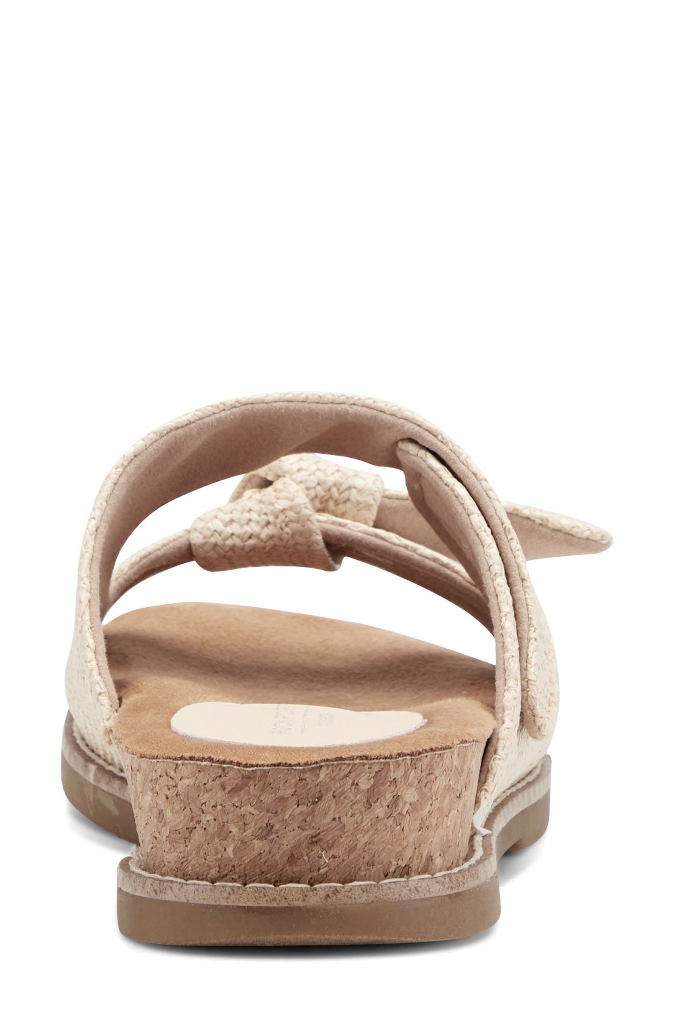 Rockport Zova Slide Sandal, Alternate, color, Light Natural Raffia