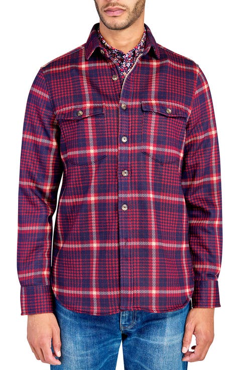Plaid Shirt Jacket