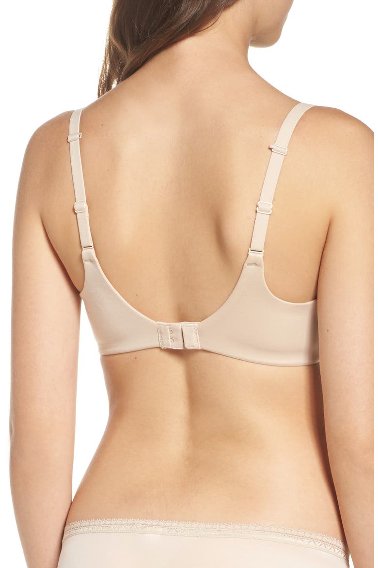 Perfect Primer Underwire T-Shirt Bra, Alternate, color, SAND