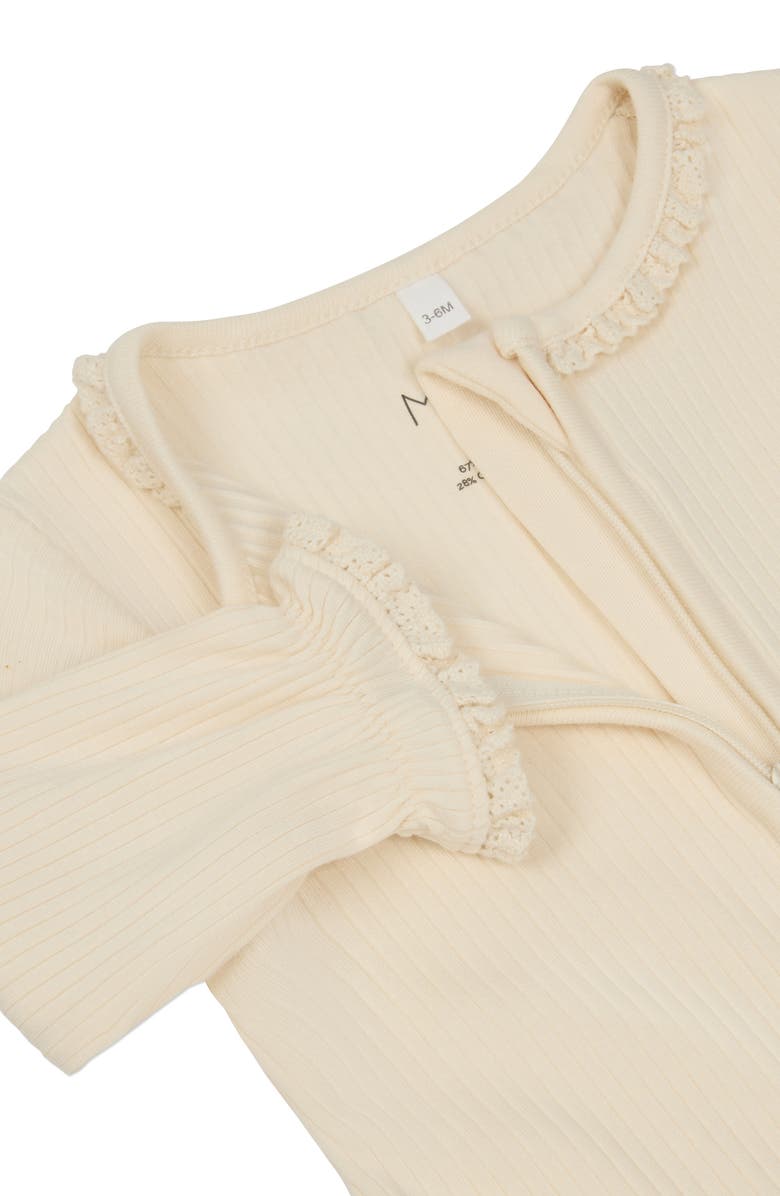 MORI Fitted Rib Romper, Alternate, color, 