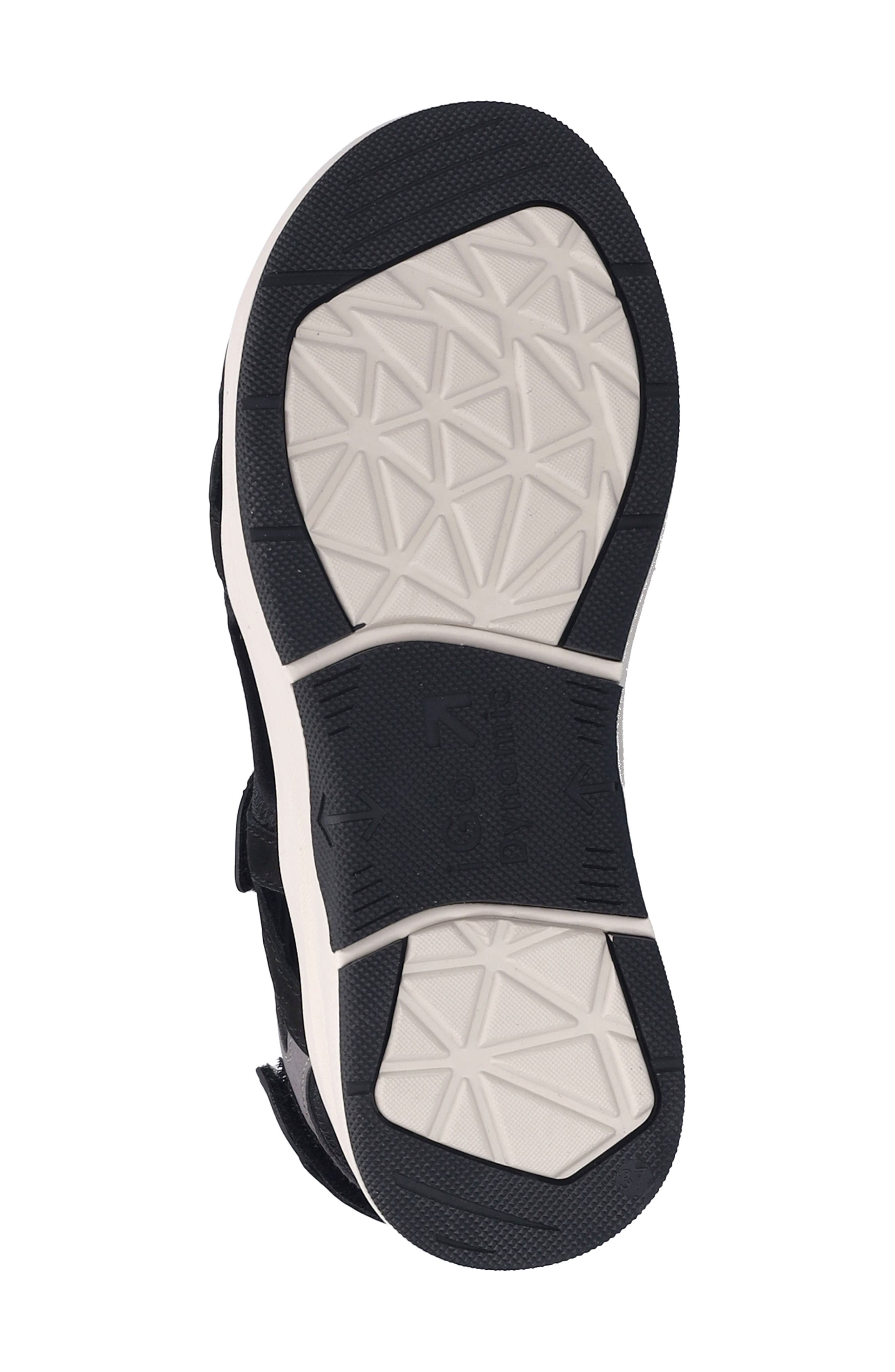 Josef Seibel Estelle 02 Platform Wedge Sandal, Alternate, color, Black Gray