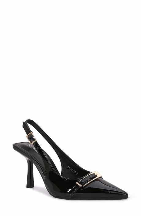 BERNESS Coraline Pointed Toe Slingback Pump