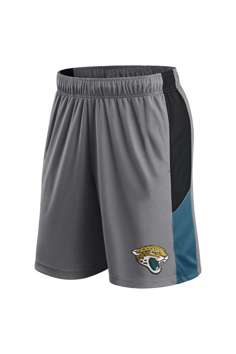Men's Fanatics Branded Gray Jacksonville Jaguars Primary Logo Shorts, Alternate, color, Gray