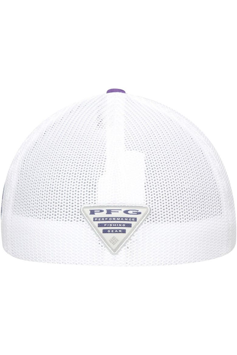Men's Columbia Purple Clemson Tigers Collegiate PFG Flex Hat, Alternate, color, Purple