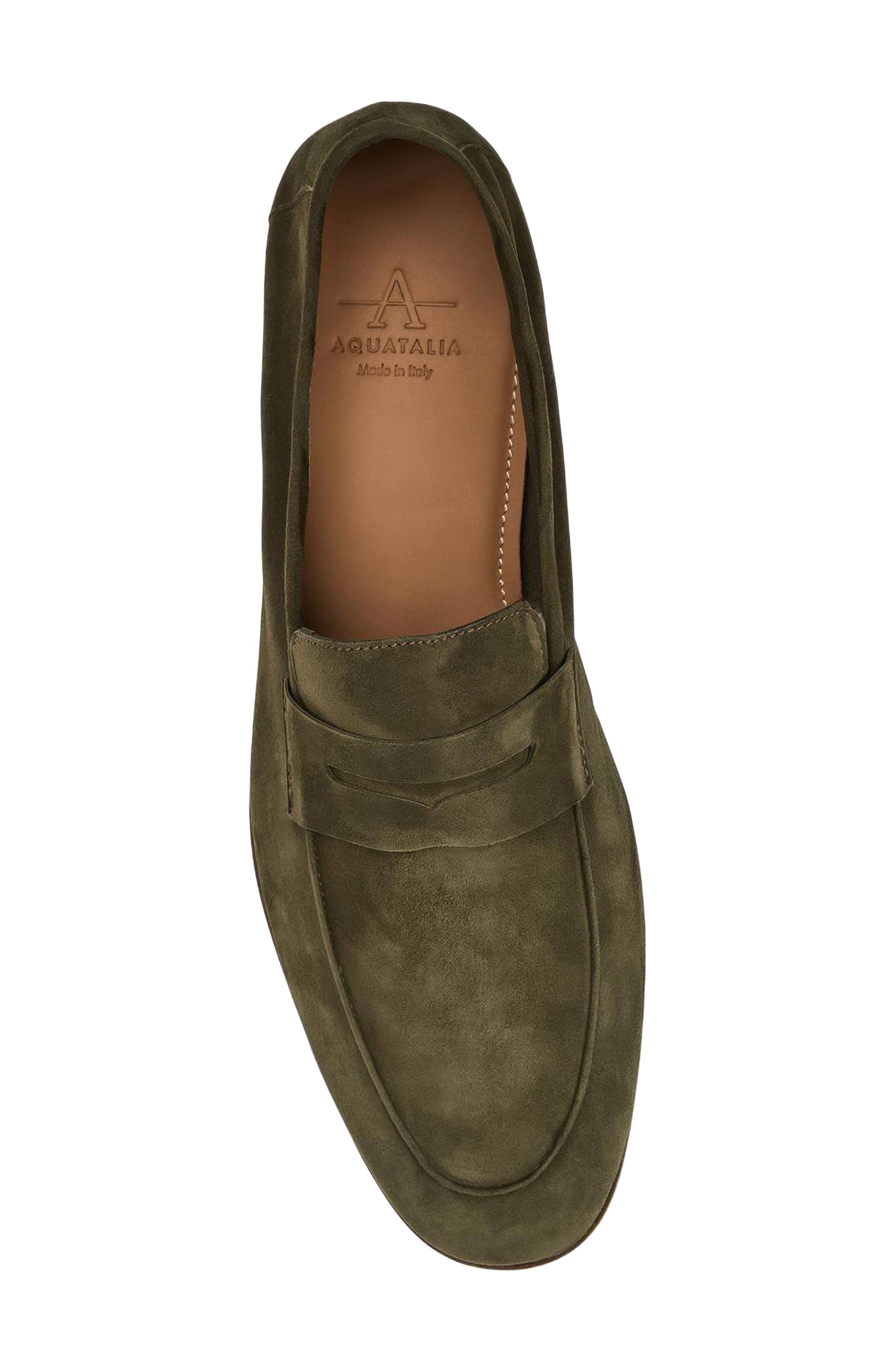Jon Penny Loafer, Alternate, color, SAGE SUEDE