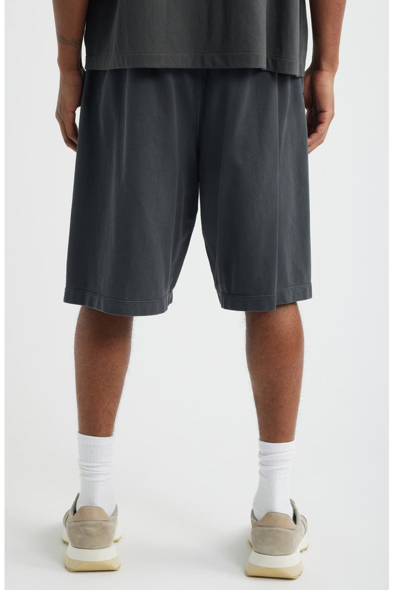 '90s Drawstring Sweat Shorts, Alternate, color, WASHED IRON GREY