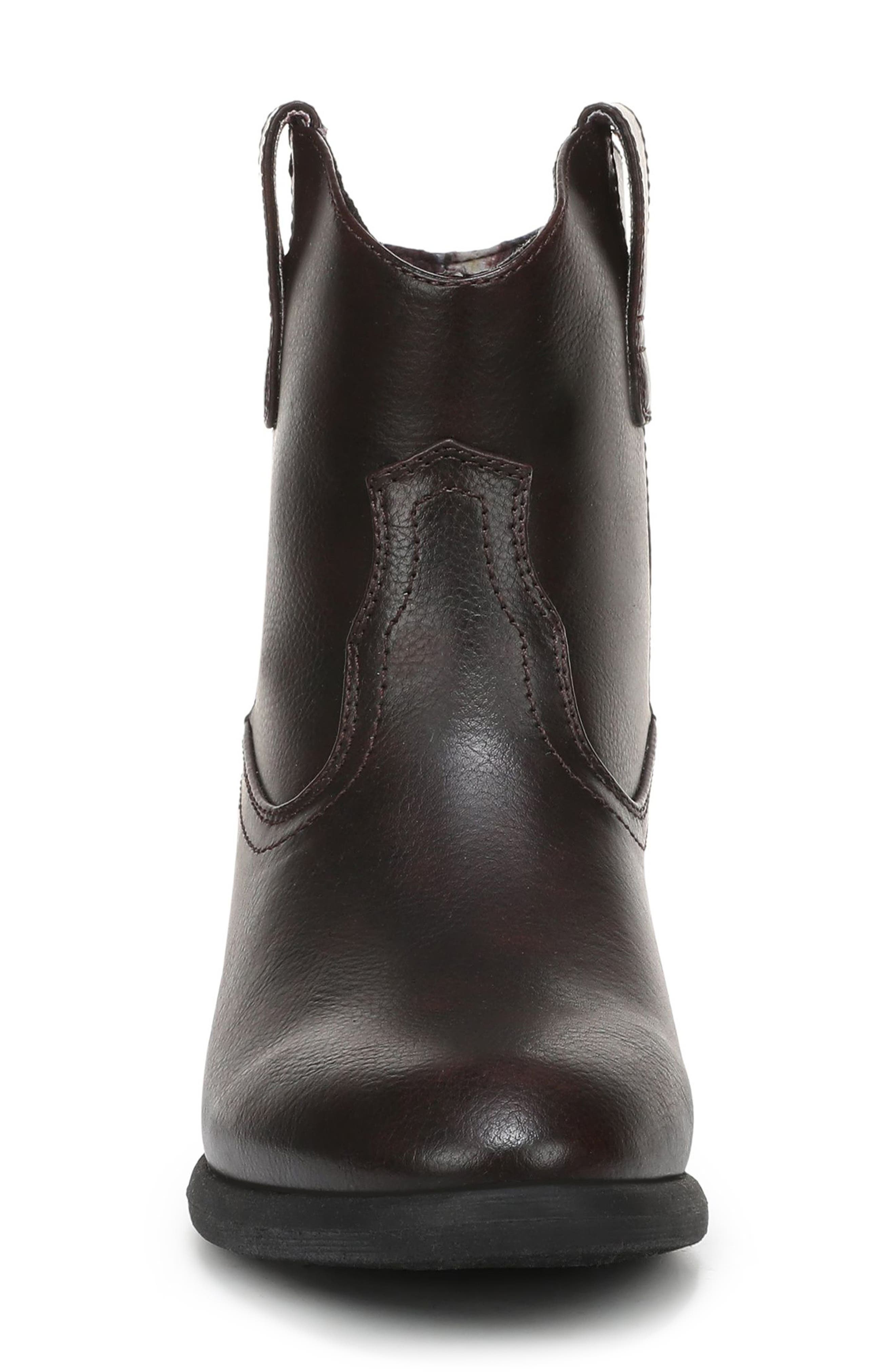Southwest Boot, Alternate, color, WINE FAUX LEATHER