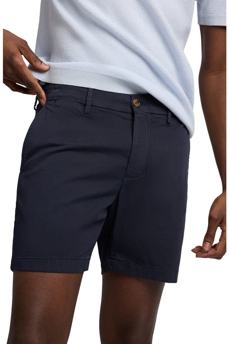 Stretch Chino Short, Alternate, color, Midnight