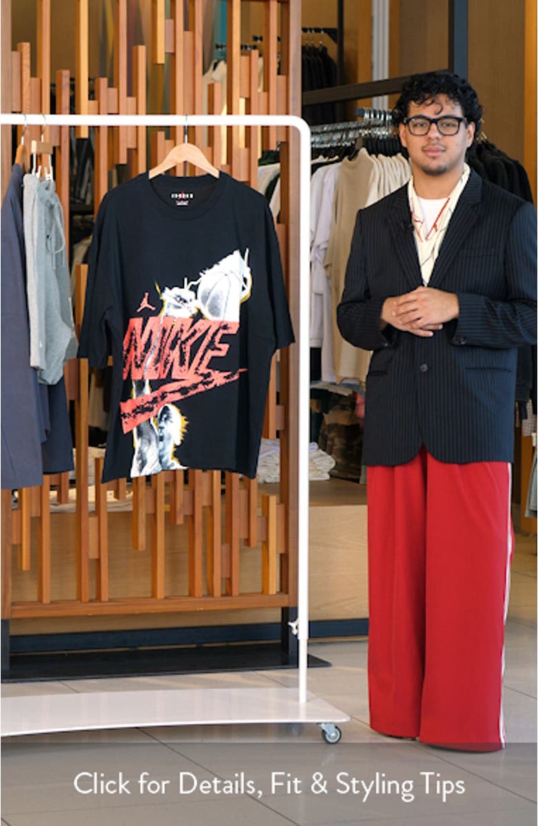 MJ Reissue Oversize Graphic T-Shirt, sales video thumbnail