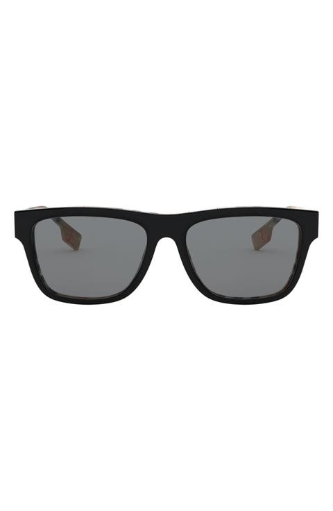 56mm Rectangular Sunglasses