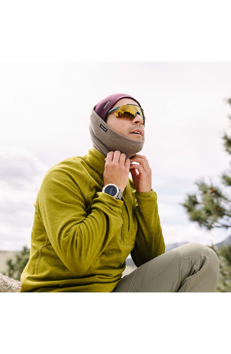 Turtle Fur Luxe Tube Neck Gaiter, Alternate, color, Plum