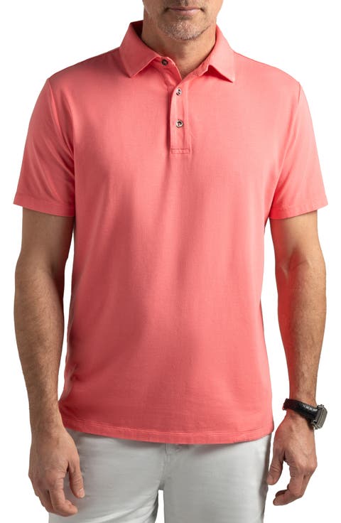 Pinehurst Classic Fit Cotton Blend Golf Polo