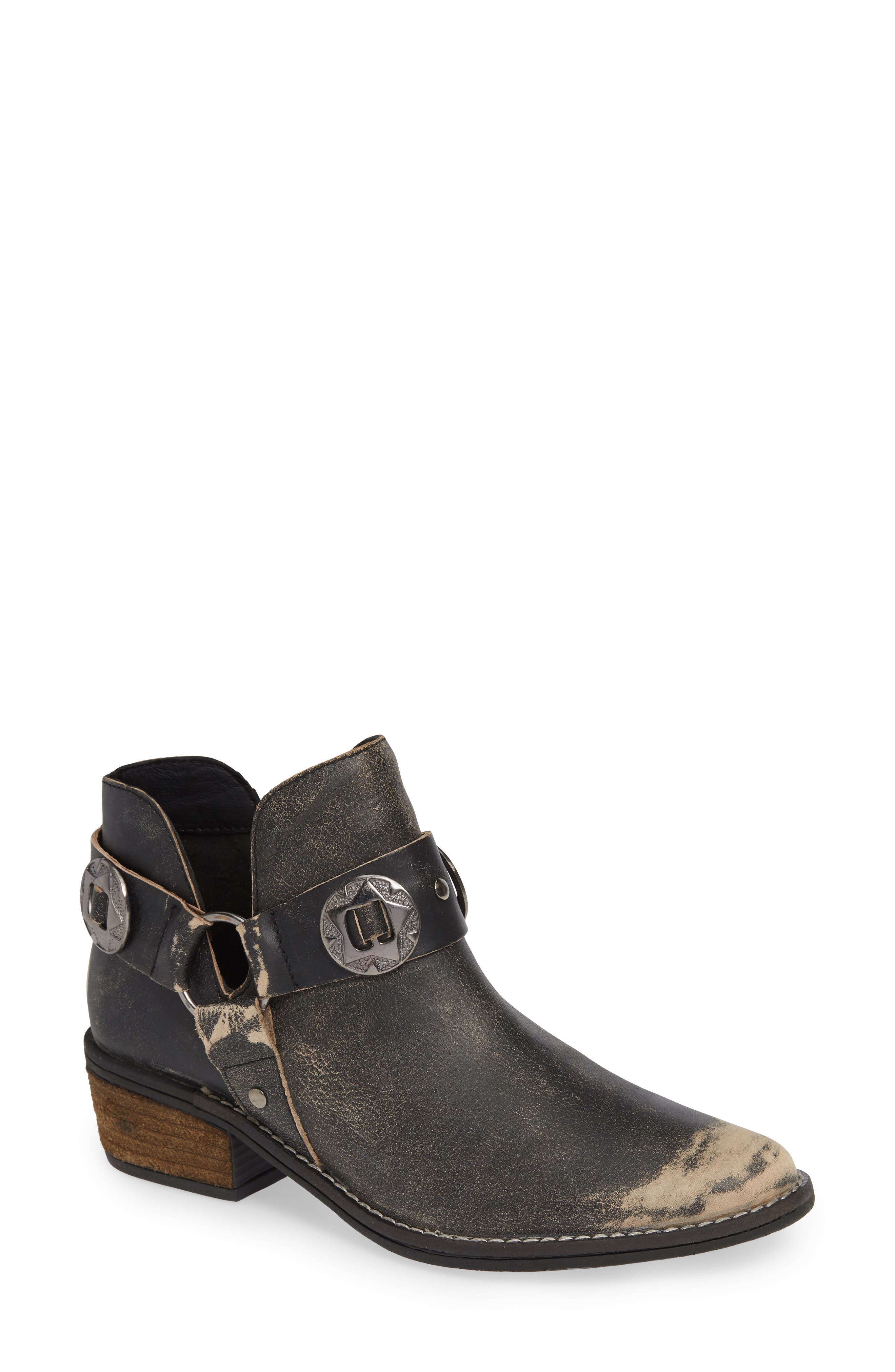 Austin Bootie, Main, color, BLACK LEATHER