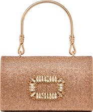 LADY COUTURE Elegant Rhinestone Satin Evening Bag