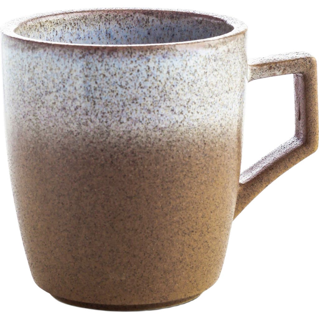 Stone Lain Vince Stoneware 4-piece Mug Set In Brown