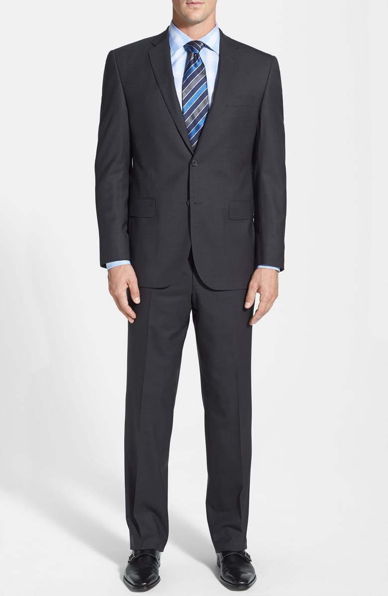 David Donahue 'Ryan' Classic Fit Wool Suit, Main, color, 