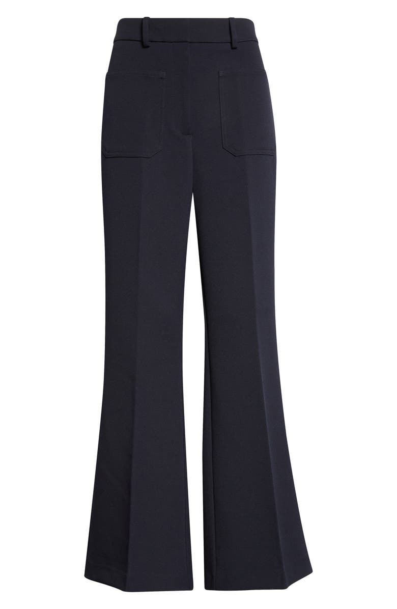 Reiss Priya Flared Pant, Alternate, color, Navy