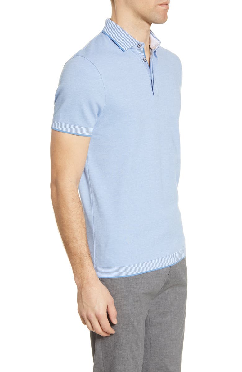 Ted Baker London Lateone Slim Fit Short Sleeve Polo, Alternate, color,