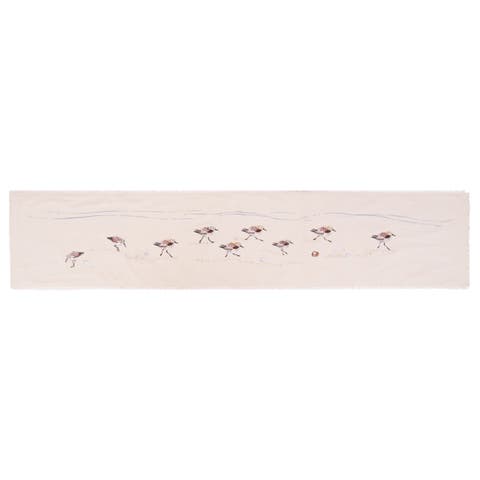 Sandpiper Table Runner 14" x 72"-Beige