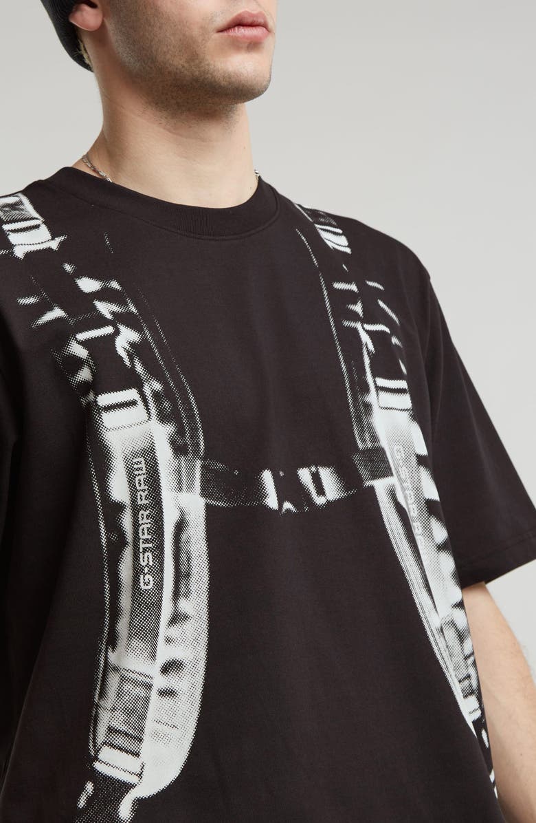 G-STAR Backpack Graphic Cotton Blend T-Shirt, Alternate, color, 