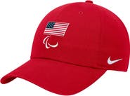 Nike Men's Nike Red U.S. Paralympics Club Adjustable Hat