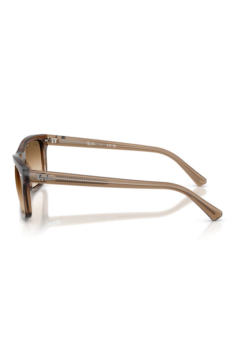 Square Sunglasses, Alternate, color, LIGHT BROWN / CLEAR BROWN
