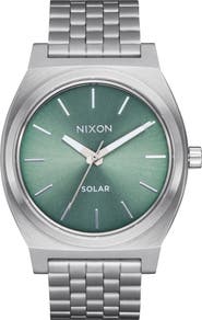 Nixon Time Teller Solar Bracelet Watch, 40mm