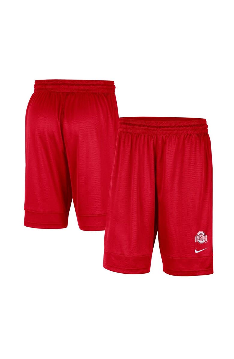 Nike Men's Nike Scarlet Ohio State Buckeyes Fast Break Team Performance Shorts, Main, color, 
