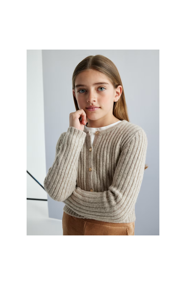 Mayoral Knit Cardigan, Alternate, color, 