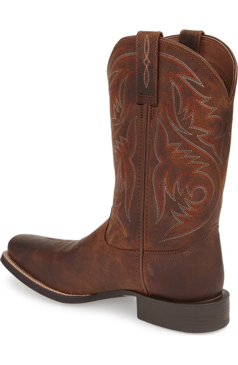 Ariat Sport Herdsman Cowboy Boot, Alternate, color, Brown