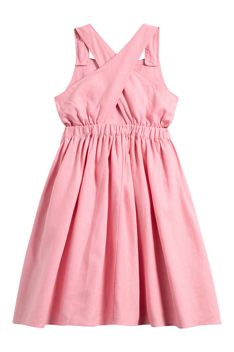 Kids' Matilda Pleated Dress, Alternate, color, PINK