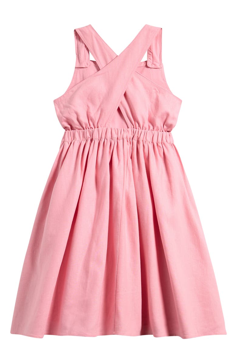 Reiss Kids' Matilda Pleated Dress, Alternate, color, Pink