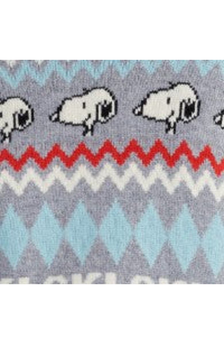 Chinti & Parker Wool-Cashmere Snoopy Ski Fairisle Sweater, Alternate, color, 