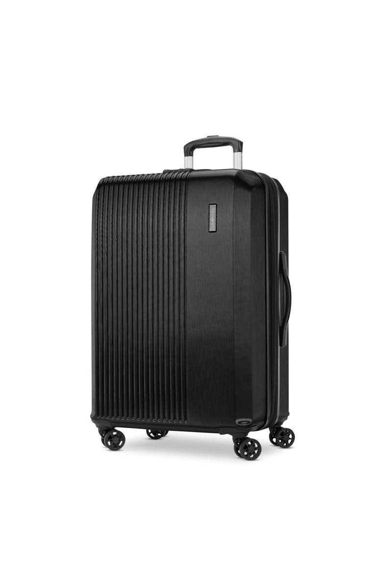 Alliance SE Hardside (20"/24"/28") 3 Piece Spinner Luggage Set, Alternate, color, Bass Black