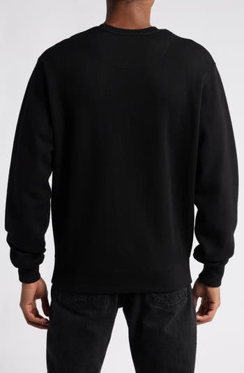 Signature Embroidered Cotton Graphic Sweatshirt