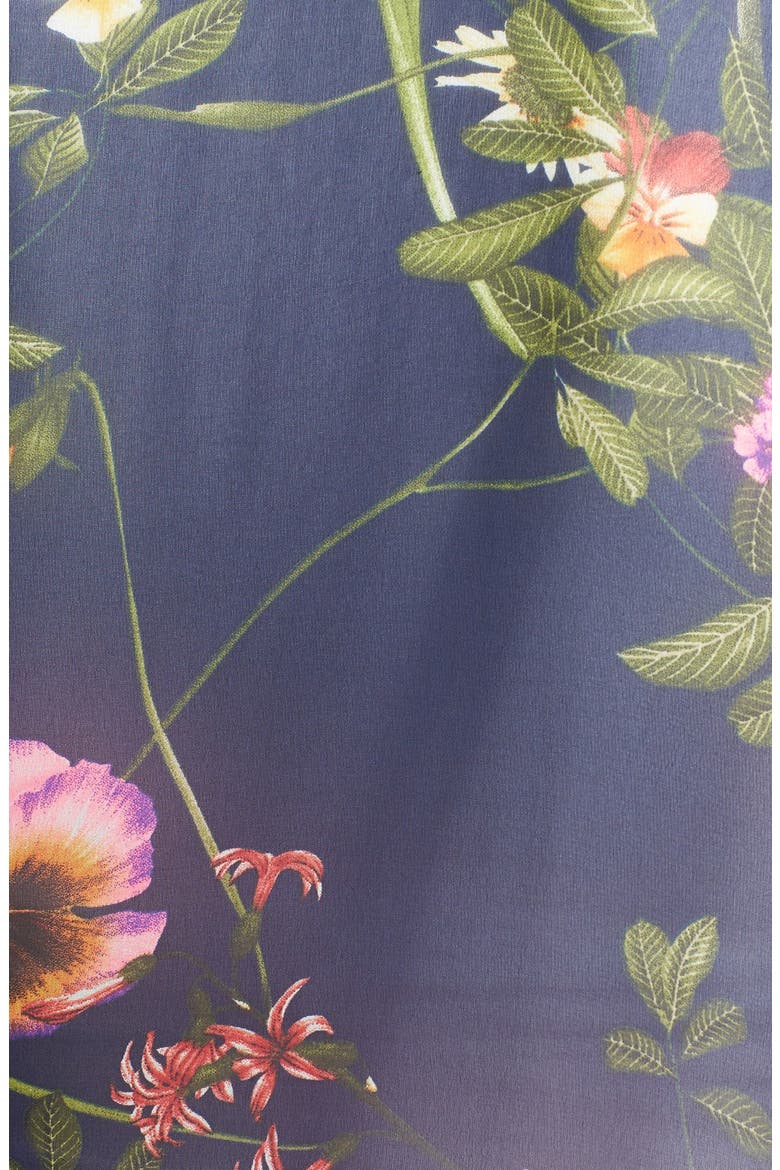 Print Chiffon Lightweight Jacket, Alternate, color, FLORAL PRINT