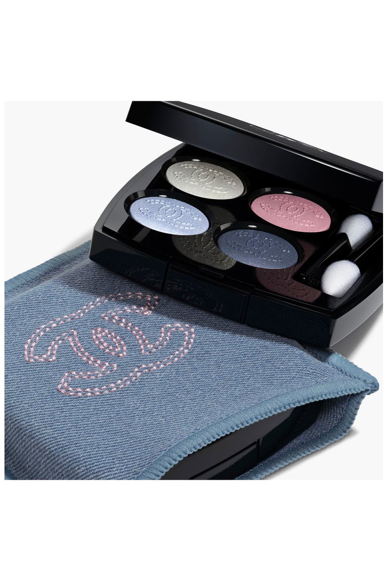 LES 4 OMBRES Multi-Effect Quadra Eyeshadow, Alternate, color, DENIM DREAM