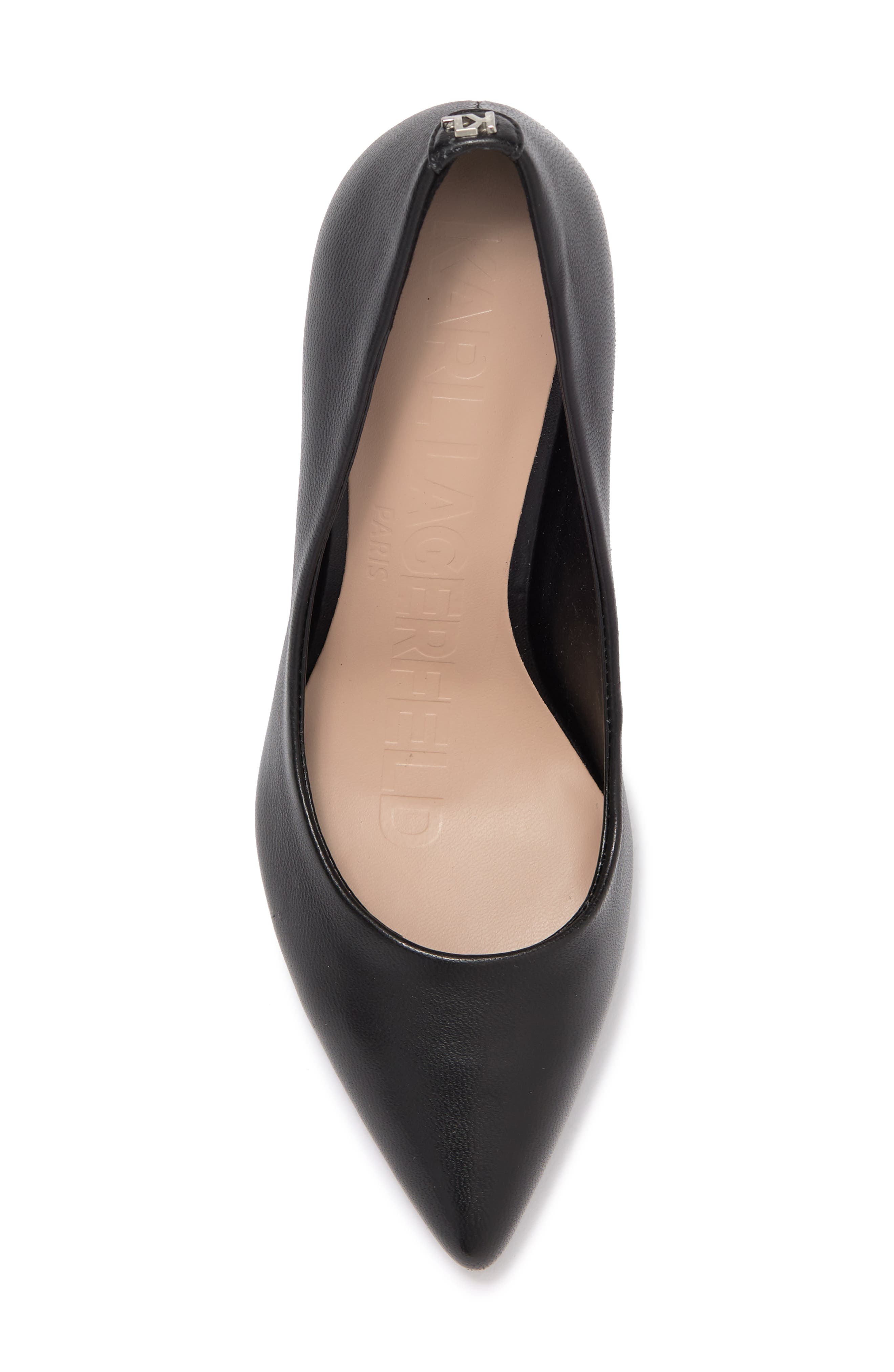KARL LAGERFELD PARIS Glora Pump, Alternate, color, 