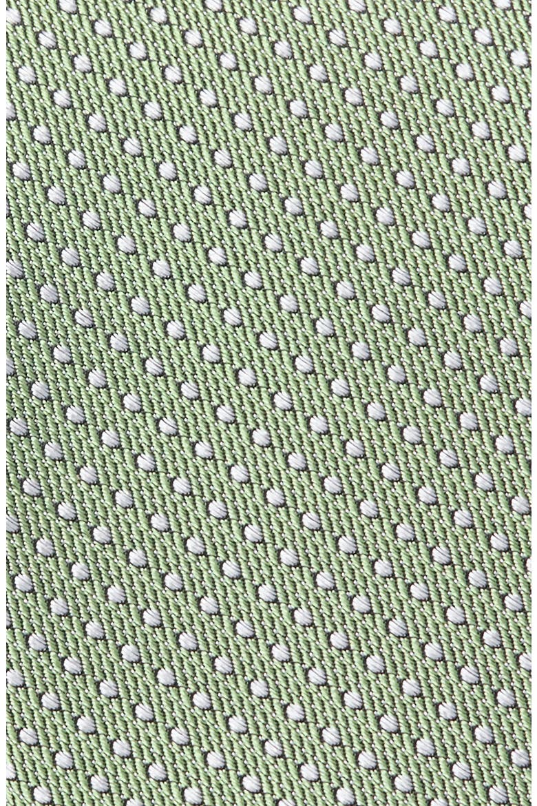 Tepper Dot Silk Jacquard Tie, Alternate, color, GREEN