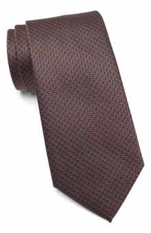 TOM BAINE Pattern Satin Tie