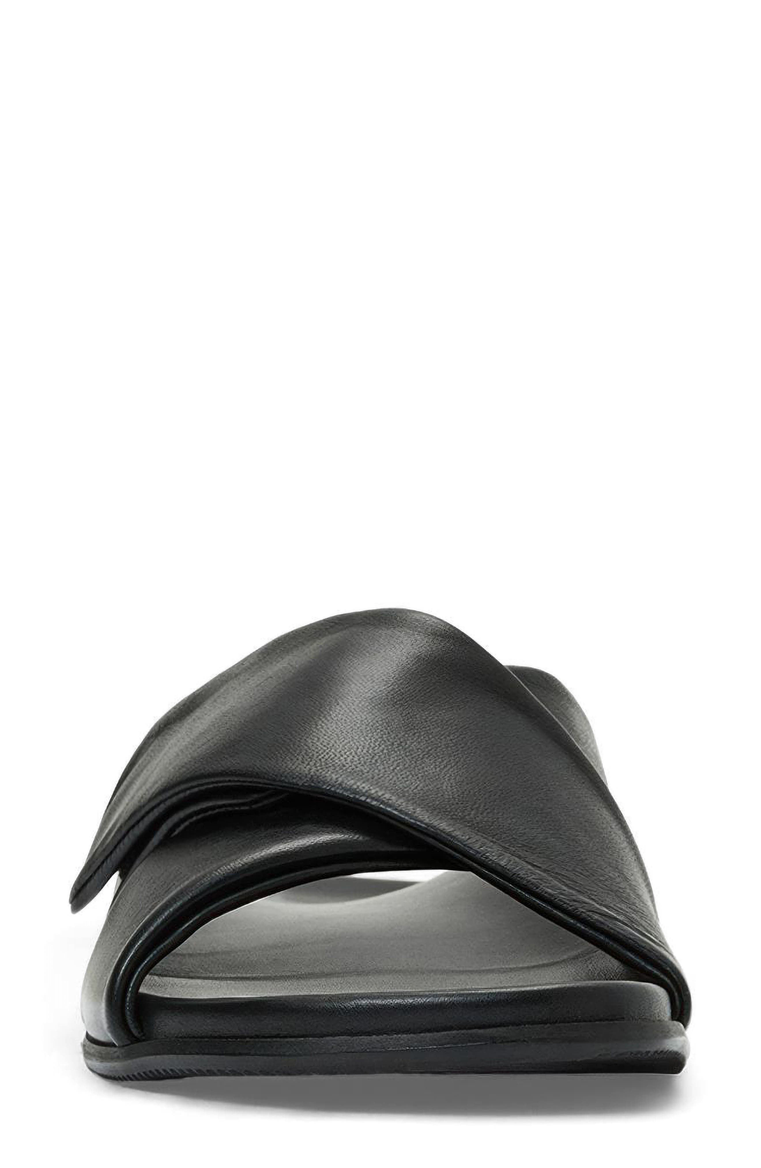 Cabra Slide Sandal, Alternate, color, BLACK NAPPA