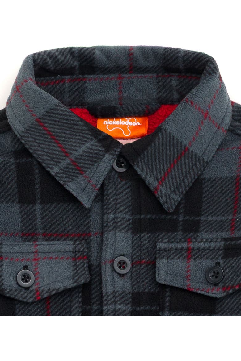 Faux Shearling Shacket, Alternate, color, Chase Marshall Plaid