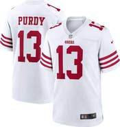 Nike Men's Nike Brock Purdy White San Francisco 49ers Game Player Jersey