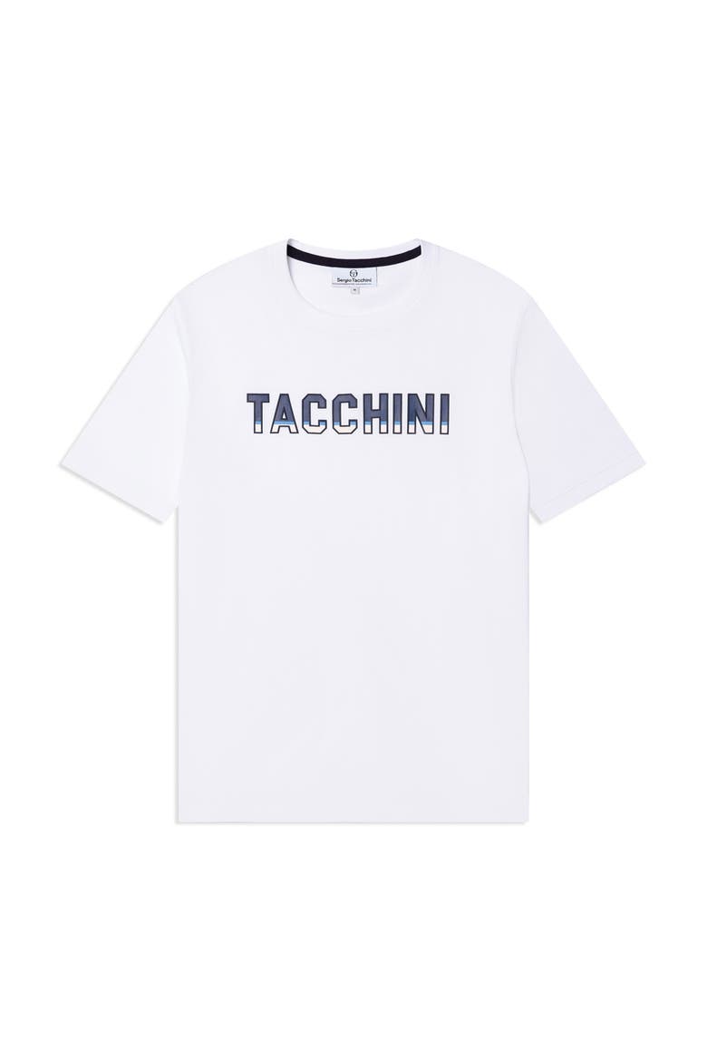 Strisce T-Shirt, Alternate, color, BRILLIANT WHITE