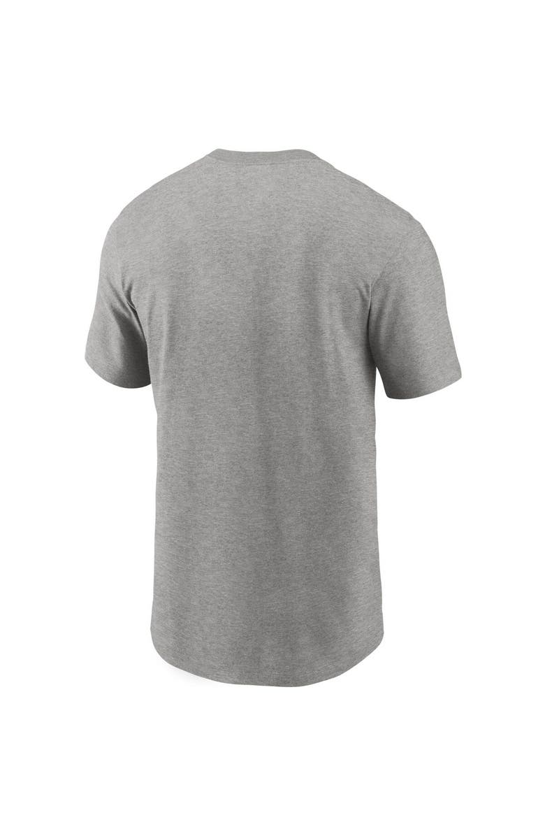 Nike Men's Nike Heathered Gray Tennessee Titans Primary Logo T-Shirt, Alternate, color, Heather Gray